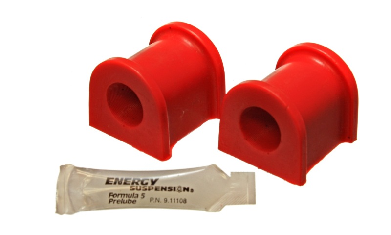 Mitsubishi Eclipse Sway Bar Bushing Set - Front - Energy Suspension - 21mm Performance Polyurethane - Red - `06-`07 Mitsubishi Eclipse Sway Bar Bushing Set - Front - Energy Suspension - 21mm Performance Polyurethane - Red - `06-`07